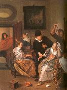 Jan Steen The Doctor's Visit oil painting reproduction